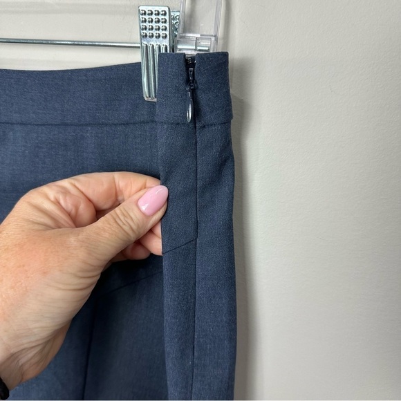 The Limited Pencil Skirt Blue Side Zip Office Career Interview - Picture 3 of 6